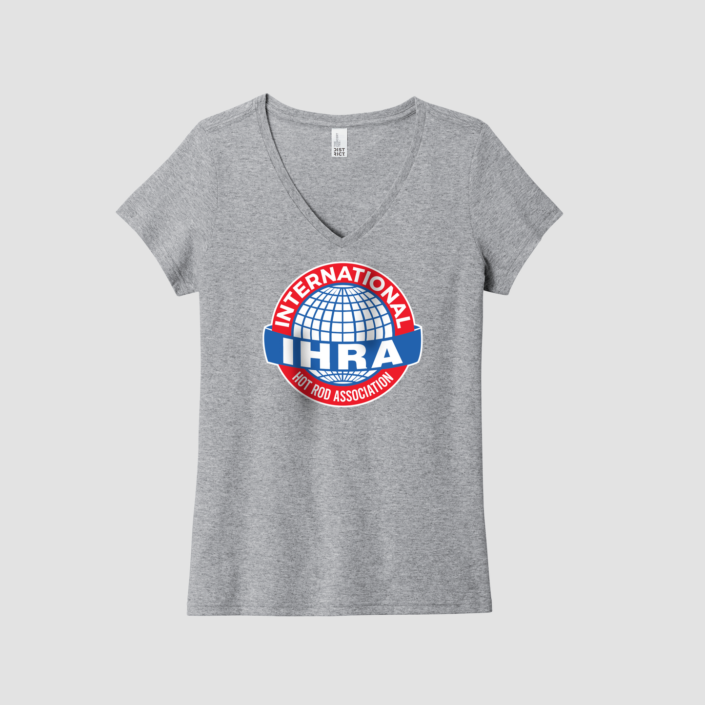 LADIES VNECK LOGO TEE